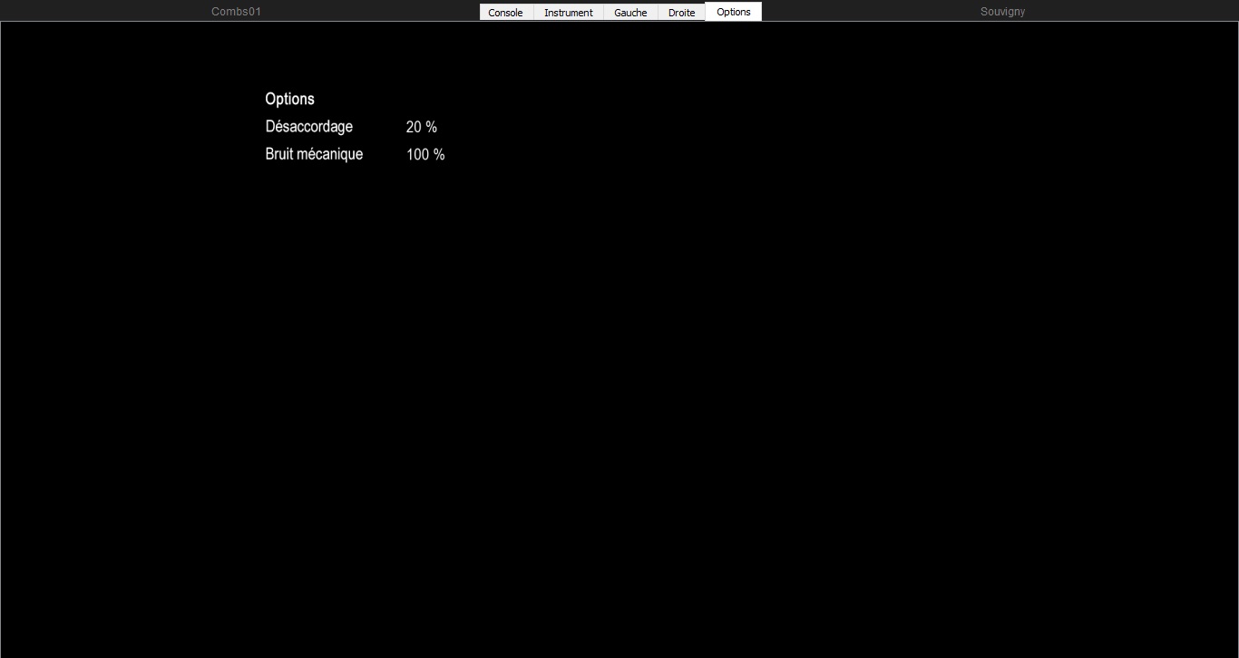 Hauptwerk Orgue Clicquot de Souvigny